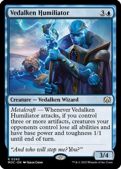 Vedalken Humiliator Commander: March of the Machine Magic card