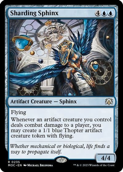 Sharding Sphinx Commander: March of the Machine Magic card