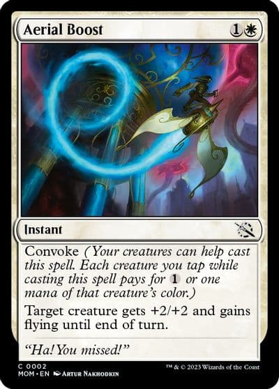 Aerial Boost March of the Machine Magic card
