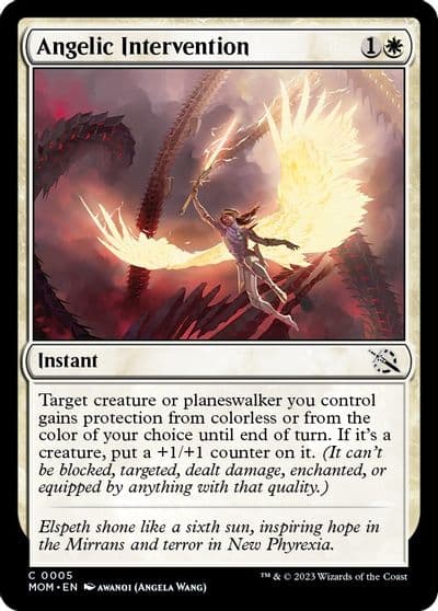 Angelic Intervention March of the Machine Magic card