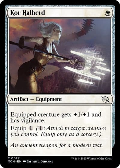 Kor Halberd March of the Machine Magic card