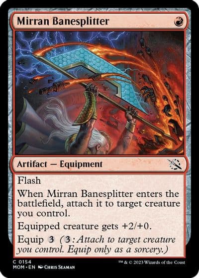 Mirran Banesplitter March of the Machine Magic card