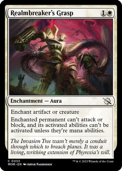 Realmbreakers Grasp March of the Machine Magic card