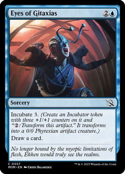 Eyes of Gitaxias March of the Machine Magic card