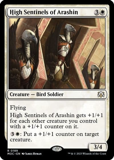 High Sentinels of Arashin Commander: March of the Machine Magic card