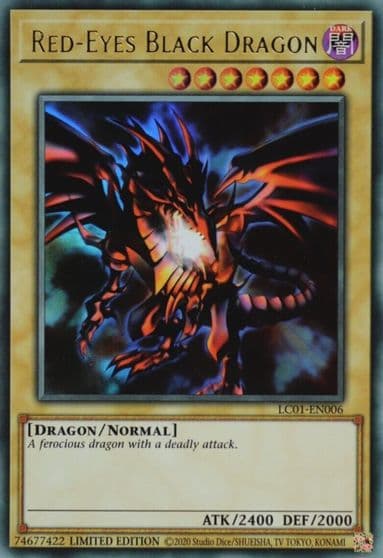 Red Eyes Black Dragon 25th Anniversary Edition Legendary Collection: 25th Anniversary Edition Yu-Gi-Oh! card