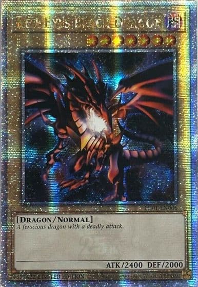 Red Eyes Black Dragon Quarter Century Secret Rare Legendary Collection: 25th Anniversary Edition Yu-Gi-Oh! card
