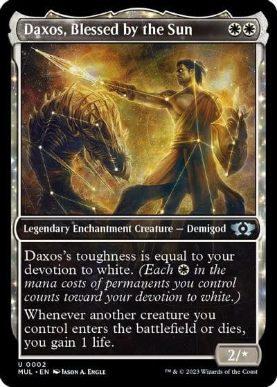 Daxos Blessed by the Sun March of the Machine: Multiverse Legends Magic card