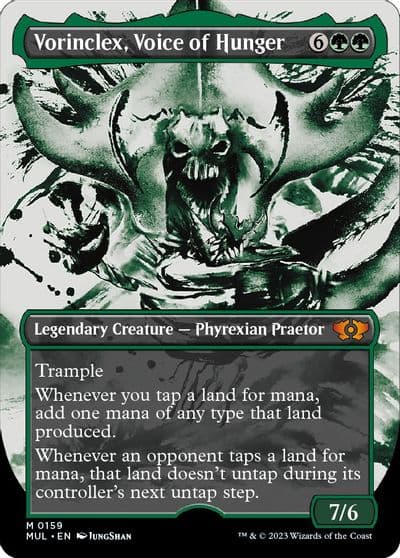 Vorinclex Voice of Hunger Halo Foil March of the Machine: Multiverse Legends Magic card
