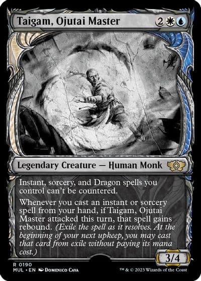 Taigam Ojutai Master Halo Foil March of the Machine: Multiverse Legends Magic card