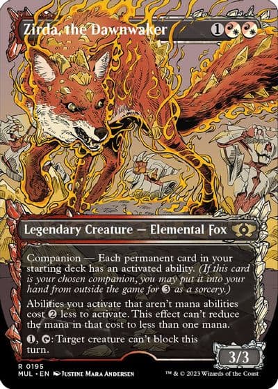 Zirda the Dawnwaker Halo Foil March of the Machine: Multiverse Legends Magic card