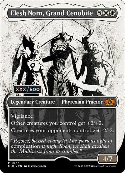 Elesh Norn Grand Cenobite Serial Numbered March of the Machine: Multiverse Legends Magic card