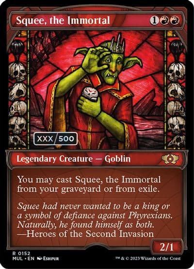 Squee the Immortal Serial Numbered March of the Machine: Multiverse Legends Magic card