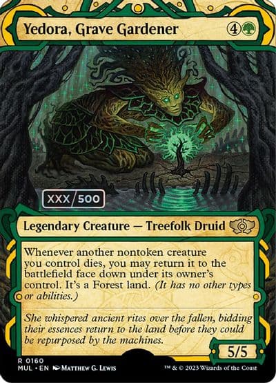 Yedora Grave Gardener Serial Numbered March of the Machine: Multiverse Legends Magic card
