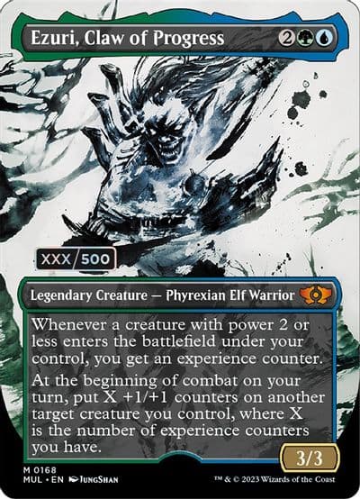 Ezuri Claw of Progress Serial Numbered March of the Machine: Multiverse Legends Magic card