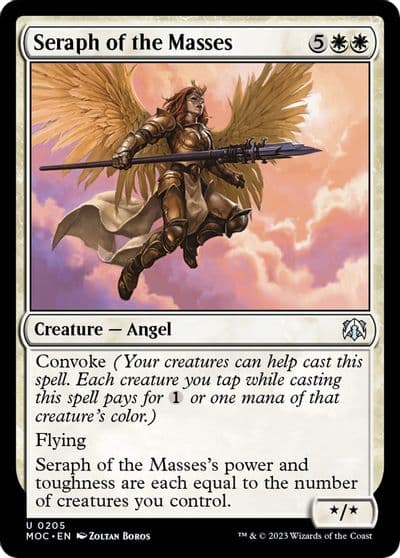Seraph of the Masses Commander: March of the Machine Magic card