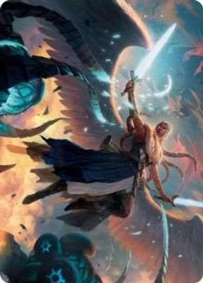 Boon Bringer Valkyrie Art Card Art Series: March of the Machine Magic card