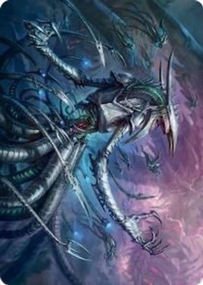Jin Gitaxias Art Card Art Series: March of the Machine Magic card
