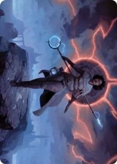 Rona Herald of Invasion Art Card Art Series: March of the Machine Magic card
