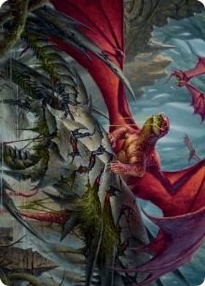 Hoarding Broodlord Art Card Art Series: March of the Machine Magic card