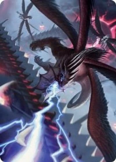 Defiant Thundermaw Art Card Art Series: March of the Machine Magic card