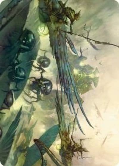 Invasion of Pyrulea Art Card Art Series: March of the Machine Magic card