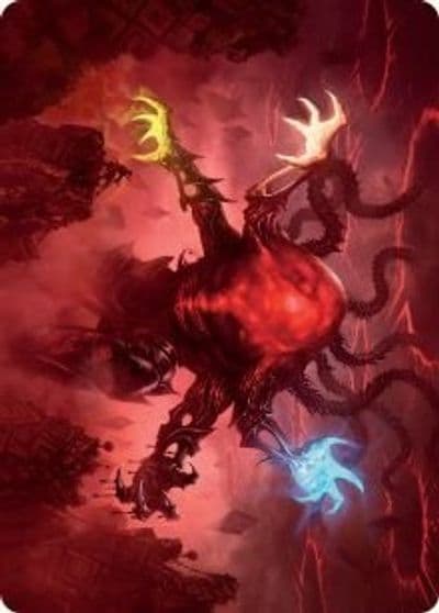 Omnath Locus of All Art Card 51 81 Art Series: March of the Machine Magic card