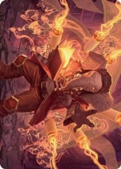 Quintorius Loremaster Art Card 52 81 Art Series: March of the Machine Magic card