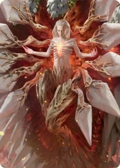 Wrenn and Realmbreaker Art Card Art Series: March of the Machine Magic card