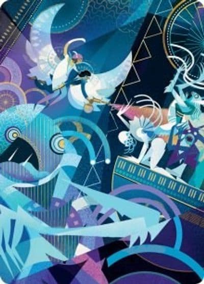 Errant and Giada Art Card Art Series: March of the Machine Magic card