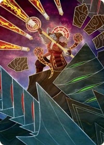 Quintorius Loremaster Art Card 63 81 Art Series: March of the Machine Magic card
