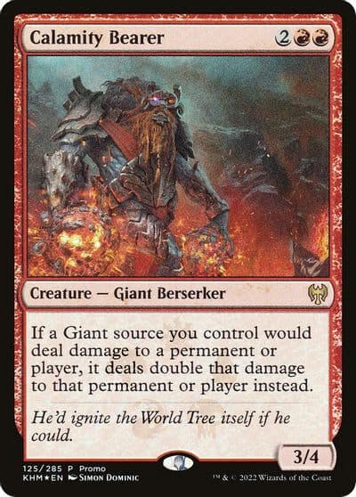 Calamity Bearer Media Promos Magic card