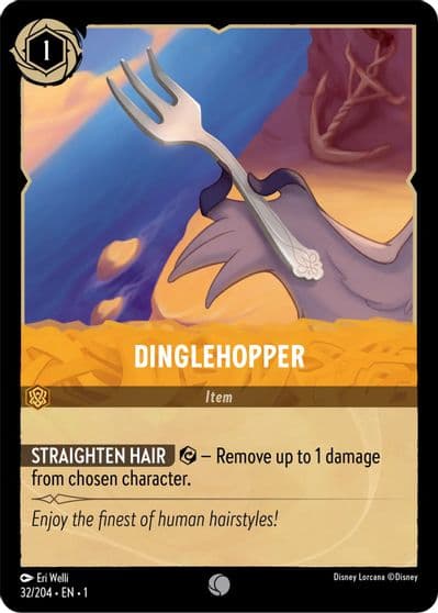 Dinglehopper The First Chapter Lorcana card