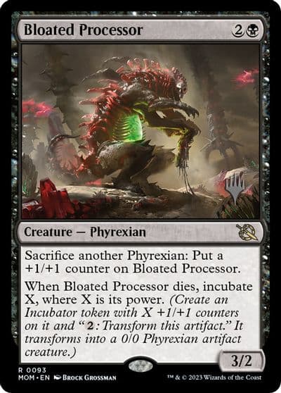 Bloated Processor Promo Pack: March of the Machine Magic card