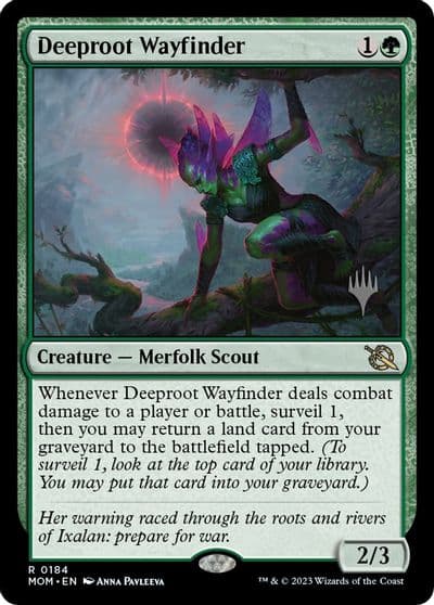 Deeproot Wayfinder Promo Pack: March of the Machine Magic card
