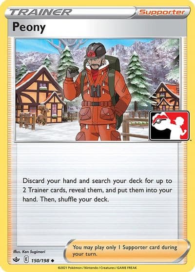 Peony Prize Pack Series Cards Pokemon card