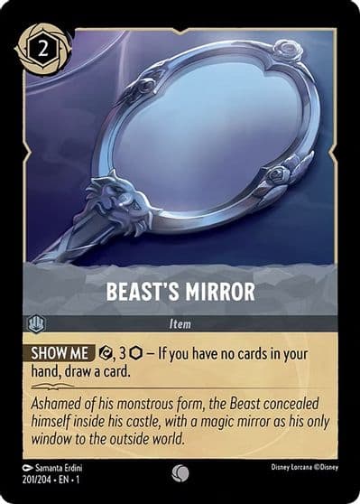 Beasts Mirror The First Chapter Lorcana card