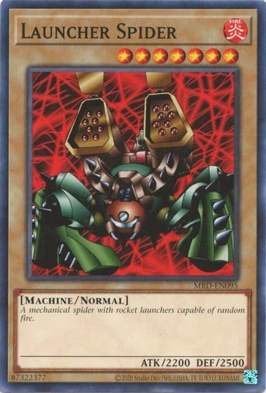 Launcher Spider Metal Raiders (25th Anniversary Edition) Yu-Gi-Oh! card