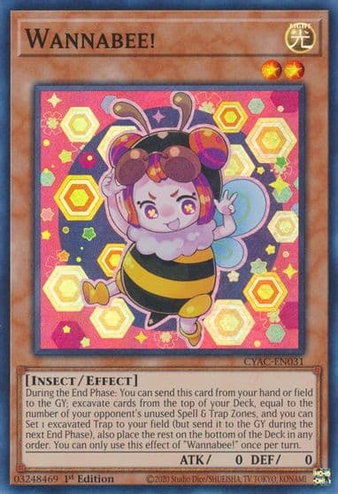 Wannabee Cyberstorm Access Yu-Gi-Oh! card