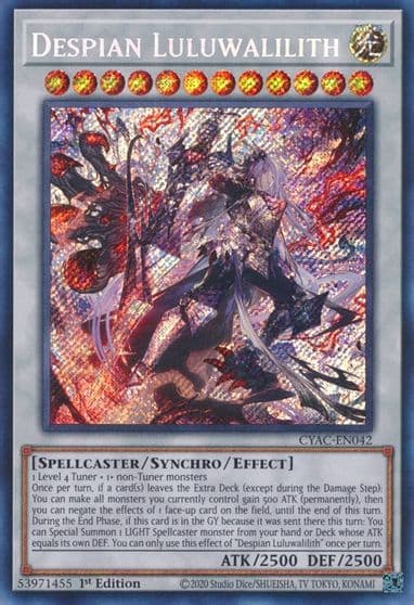 Despian Luluwalilith Cyberstorm Access Yu-Gi-Oh! card