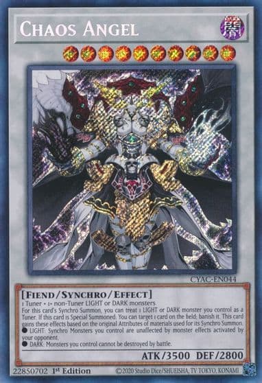 Chaos Angel Cyberstorm Access Yu-Gi-Oh! card