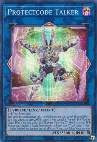 Protectcode Talker Cyberstorm Access Yu-Gi-Oh! card