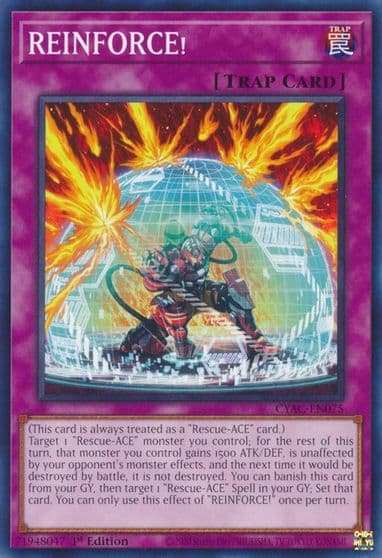 REINFORCE Cyberstorm Access Yu-Gi-Oh! card