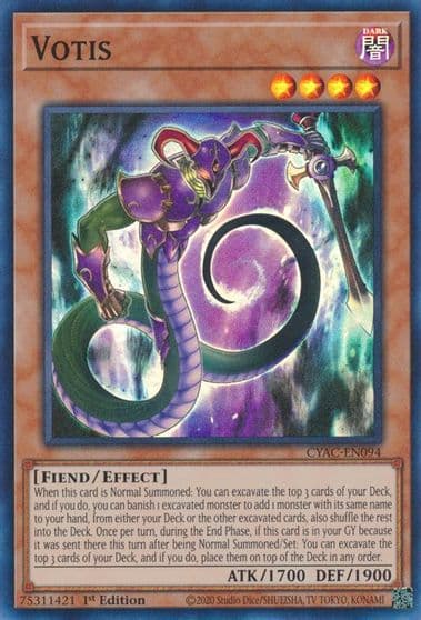 Votis Cyberstorm Access Yu-Gi-Oh! card