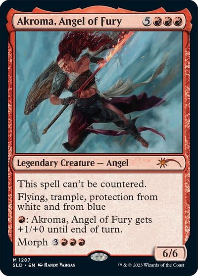 Akroma Angel of Fury Secret Lair Drop Series Magic card