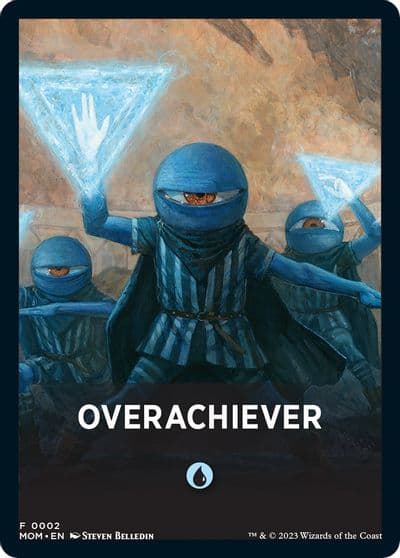 Overachiever Theme Card March of the Machine Magic card