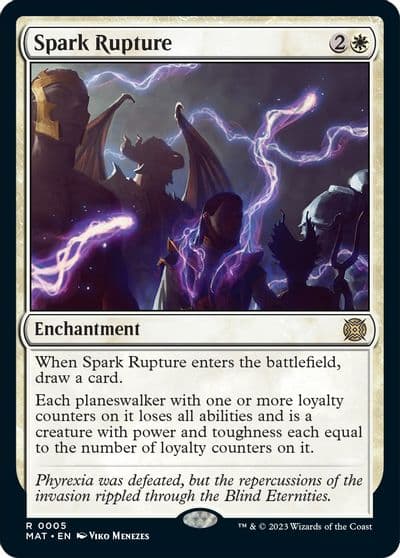 Spark Rupture March of the Machine: The Aftermath Magic card