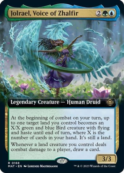 Jolrael Voice of Zhalfir Extended Art March of the Machine: The Aftermath Magic card