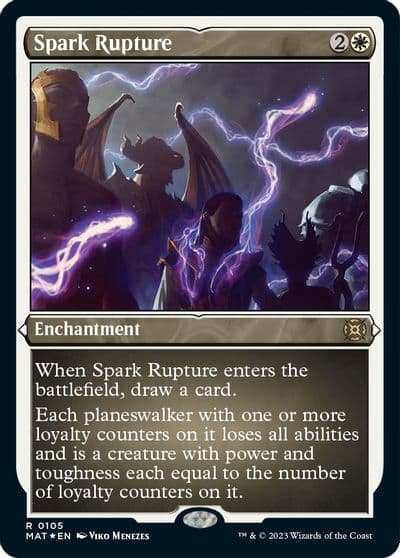 Spark Rupture Foil Etched March of the Machine: The Aftermath Magic card