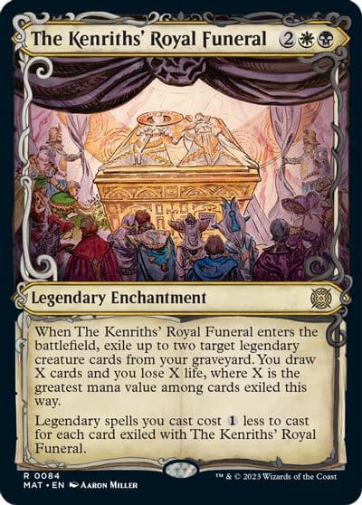 The Kenriths Royal Funeral Showcase March of the Machine: The Aftermath Magic card
